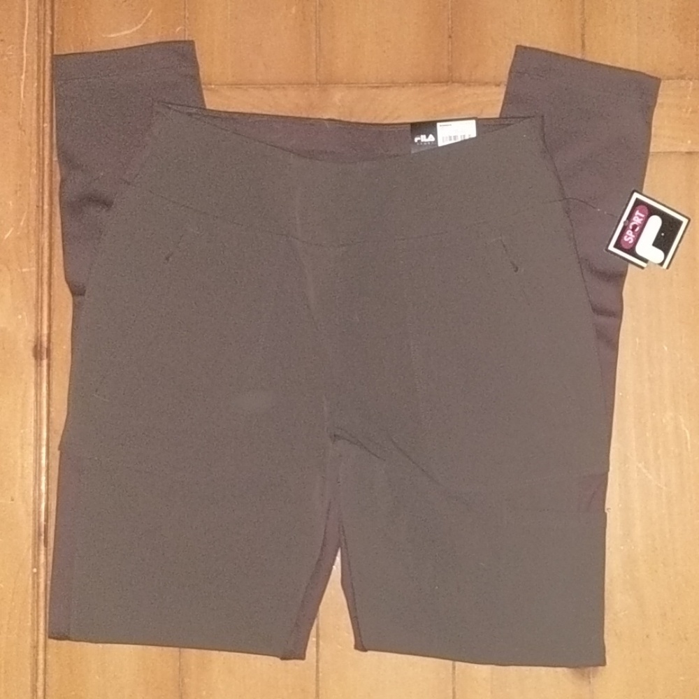 NWT Fila Leggings Olive Green